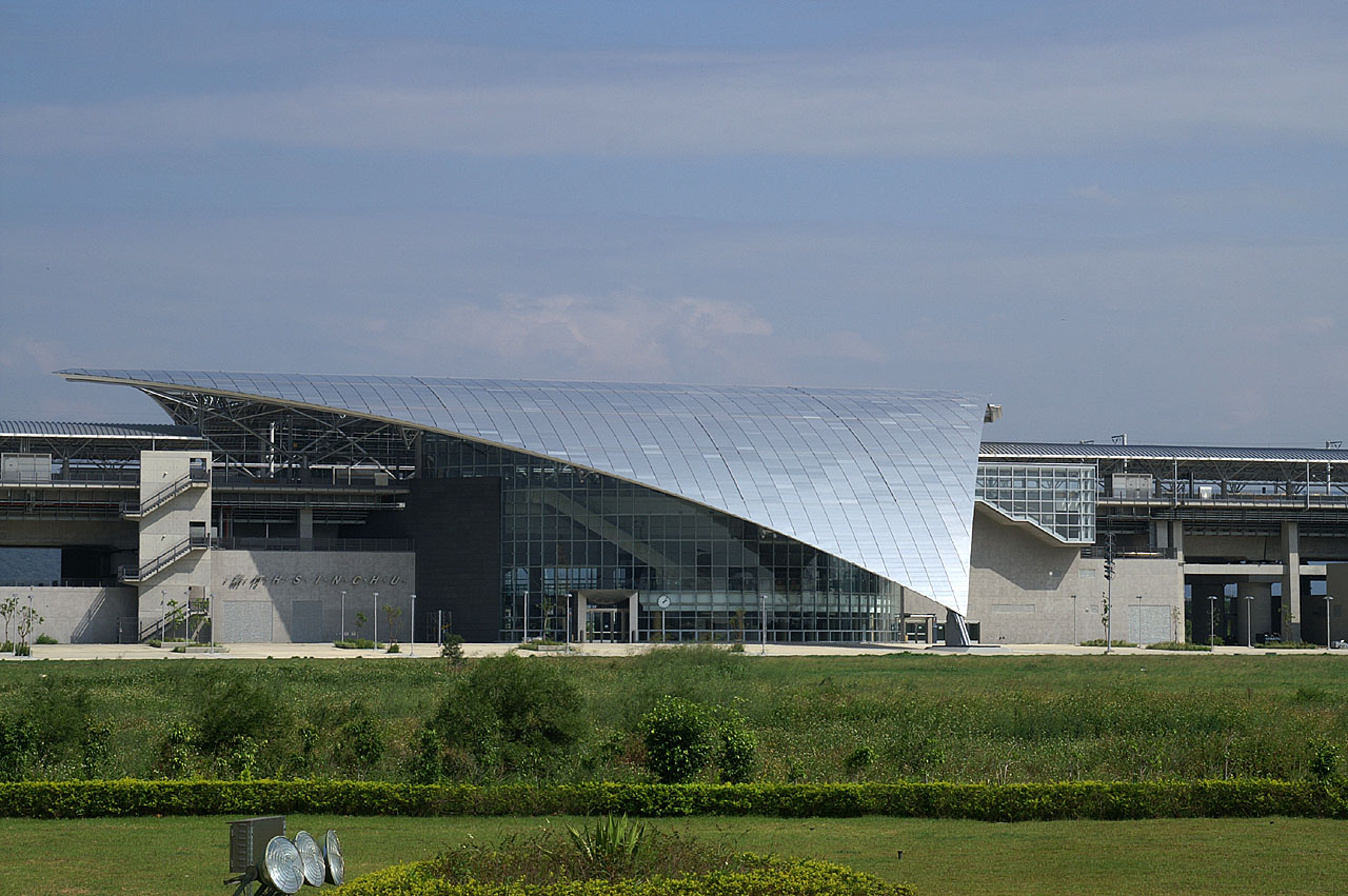高鐵新竹站建築歷史照片,攝於2006年